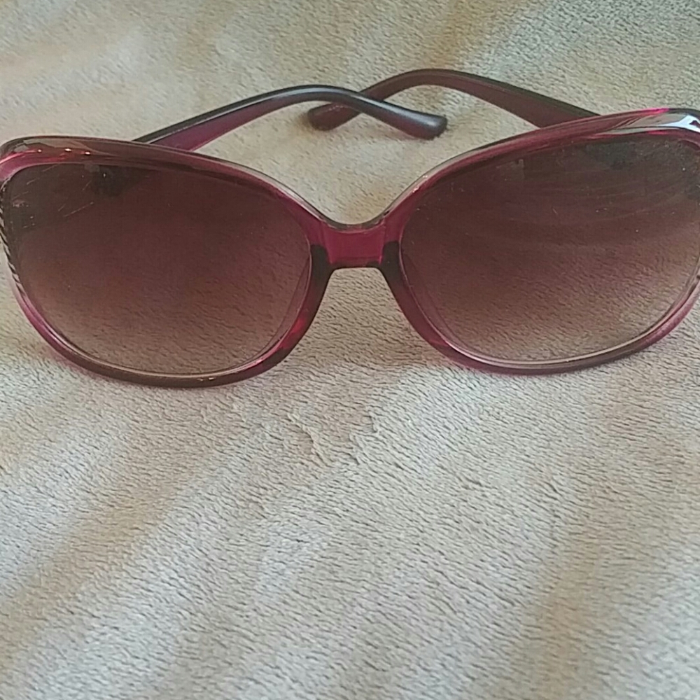 Purple Large Sunglasses